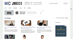 Desktop Screenshot of mcjokes.com